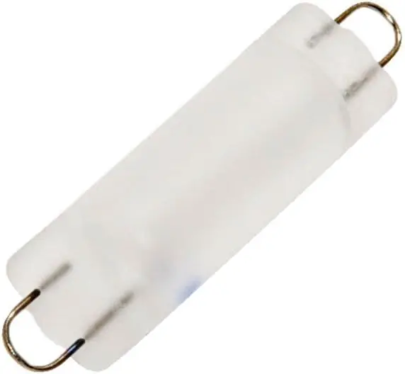 

715736 - 5 Watt Frosted Xenon Rigid Loop Light Bulb, 24 Volt, T3-1/4, Frosted