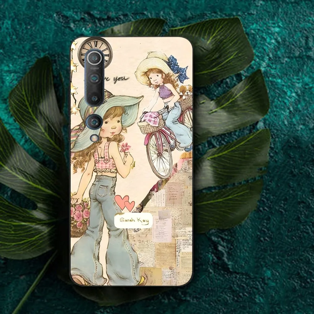 S-Sarah K-Kay L-Little Girl Phone Case For Redmi Note 4 X 5 A 6 7 8 T 9 9S 10 11 11S 11Epro Poco M3 pro