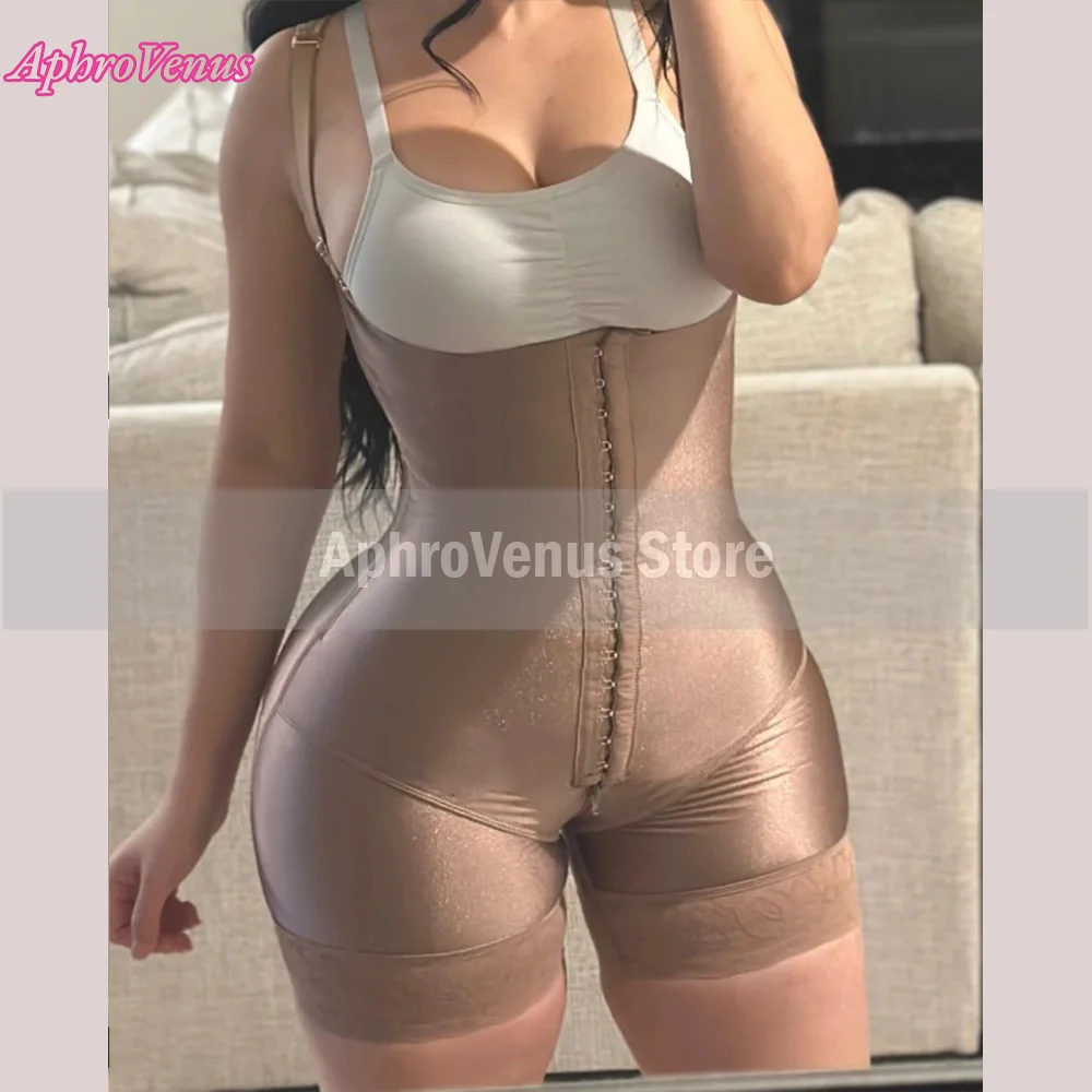 

Fajas Colombianas Shaper Bodysuits Tummy Slimming Corset Compression Full Body Reducer Postpartum Carving Figure Sheath