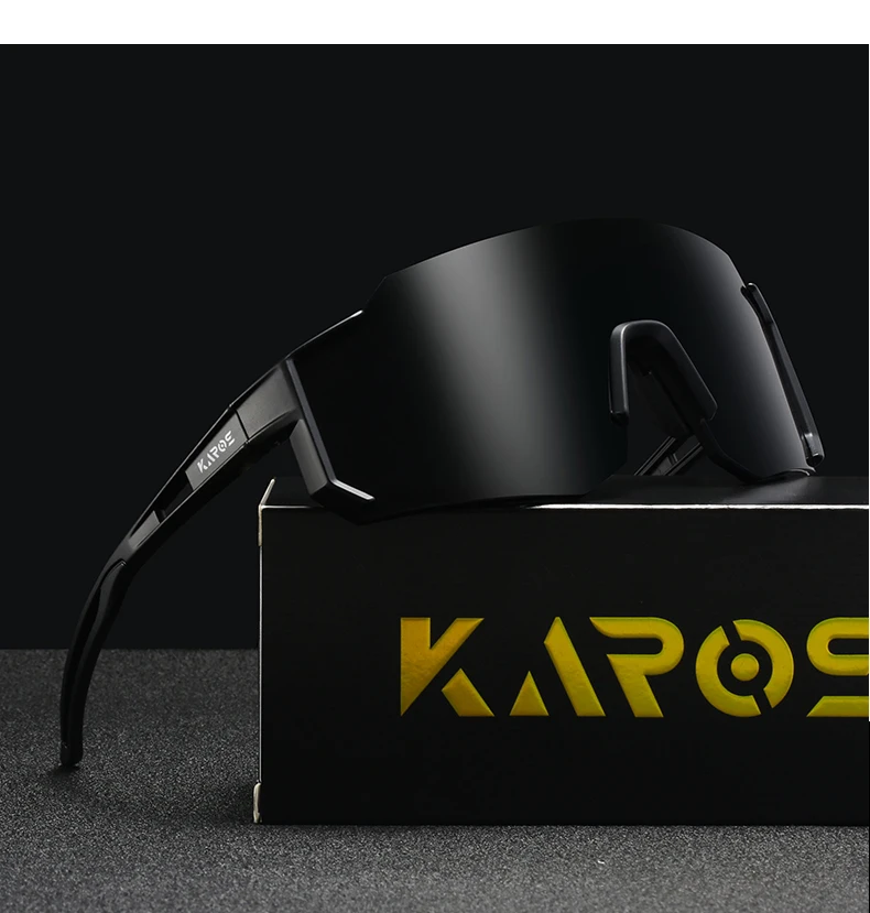 KAROS Extreme Fashion Sportbrille UV400 MTB Radfahren Fahren stoßfest Unisex mit Box – Detail 21