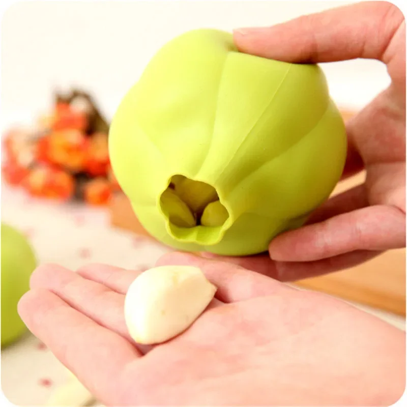 Creative Rubber Garlic Peeler Garlic Press Super Soft Peeled Garlic Peeling Tool Household Kitchen Accessories