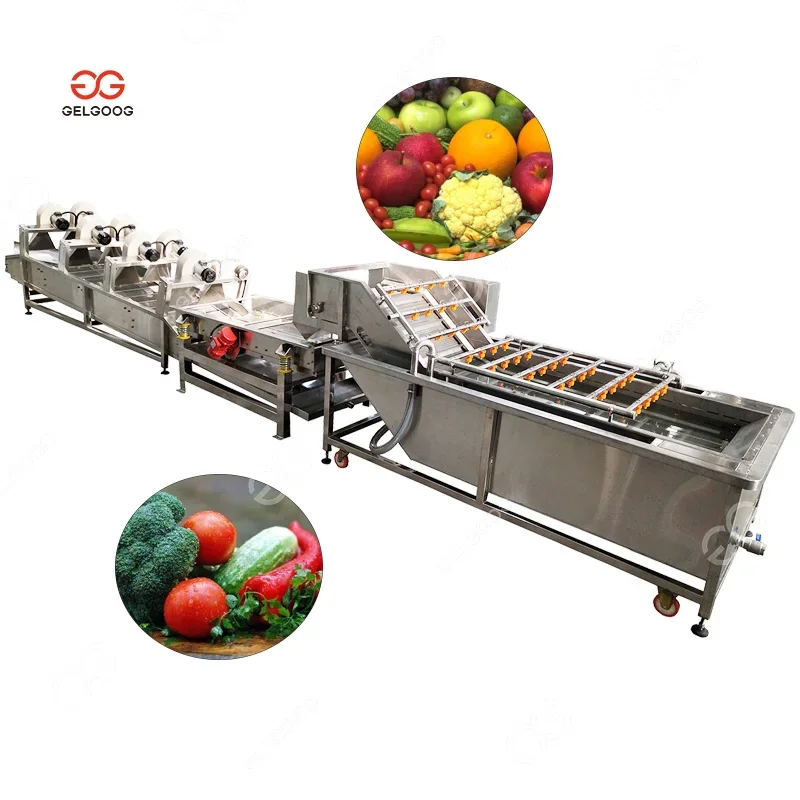 Dry Red Chilli Cleaning Onion Washing and Sorting Peeling Bell Pepper Dry Wash Machine