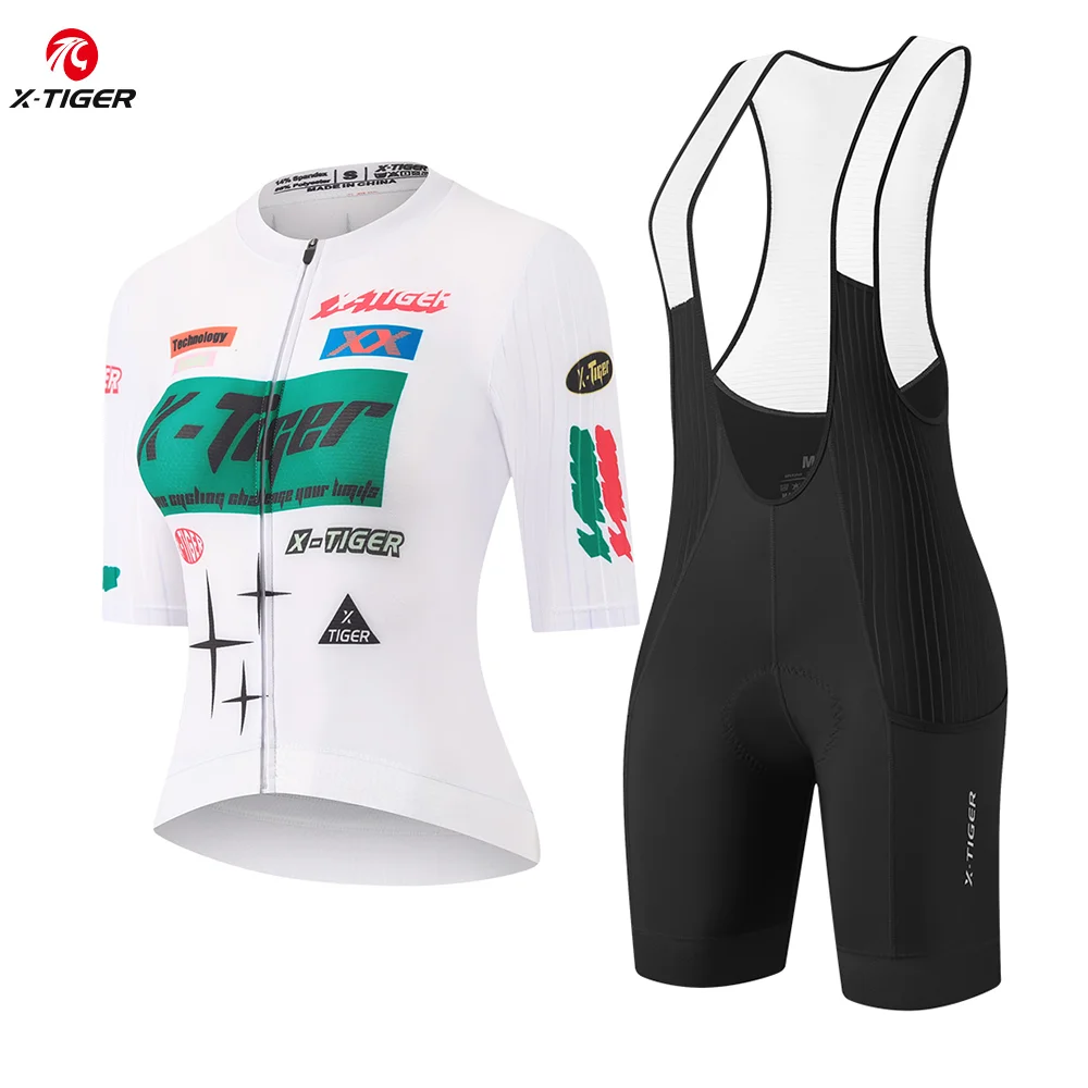 X-TIGER X-TIGER Woman Cycling Jersey Set Summer Breathable Short Sleeve Cycling Set Anti-UV SPF 50+ Pro MTB  Road Woman Cycling Clothing - Aliexpress Deal
