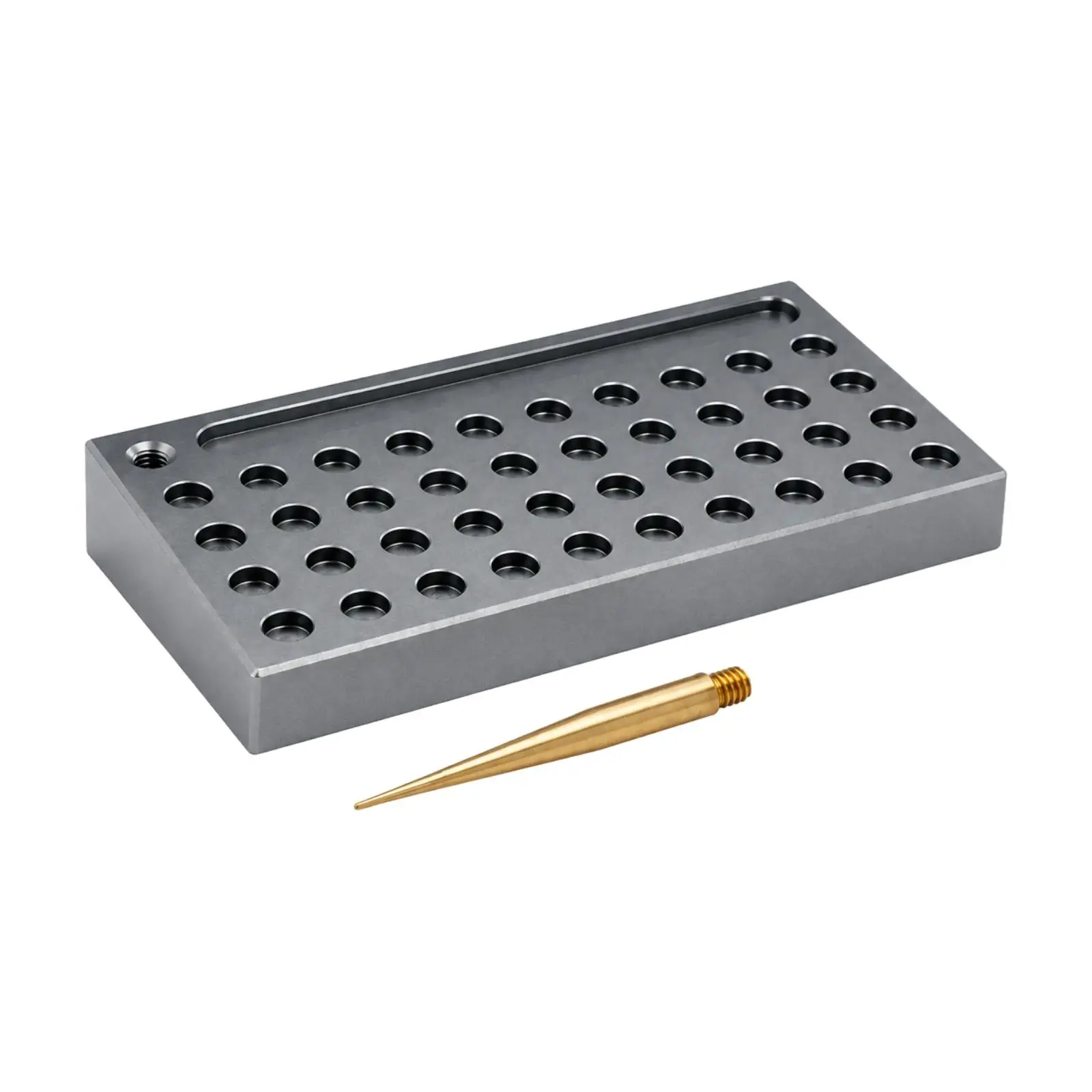 Watchmaker's Balance-Wheel Support and Cleaning Holder Precision Balance Wheel Cleaning Holder with Pointed Tool Professional