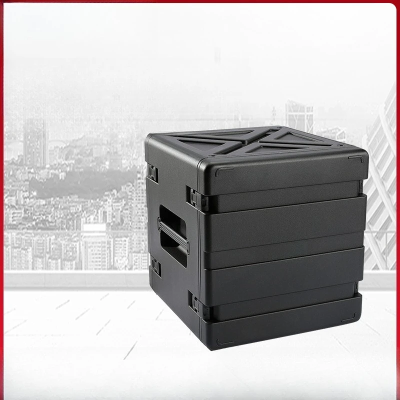 10U rack box, injection molded large high-strength aviation rack box, shock absorption, anti-drop and compression equipment