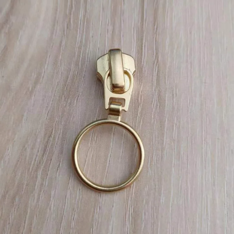 

Круглая самоблокирующаяся застежка-молния DAR20 для оригинального YKK No. 5 металлических молний, противоскользящая головка молнии для планки одежды, 5 шт.