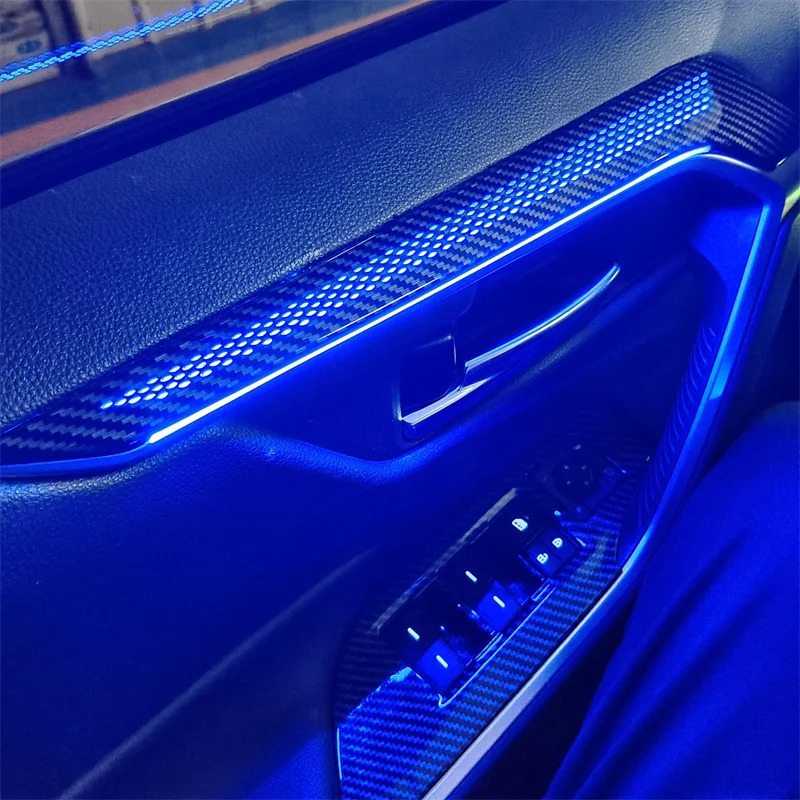LED Car Inner Ambient Light For Toyota RAV4 xa50 2019-2024 ice