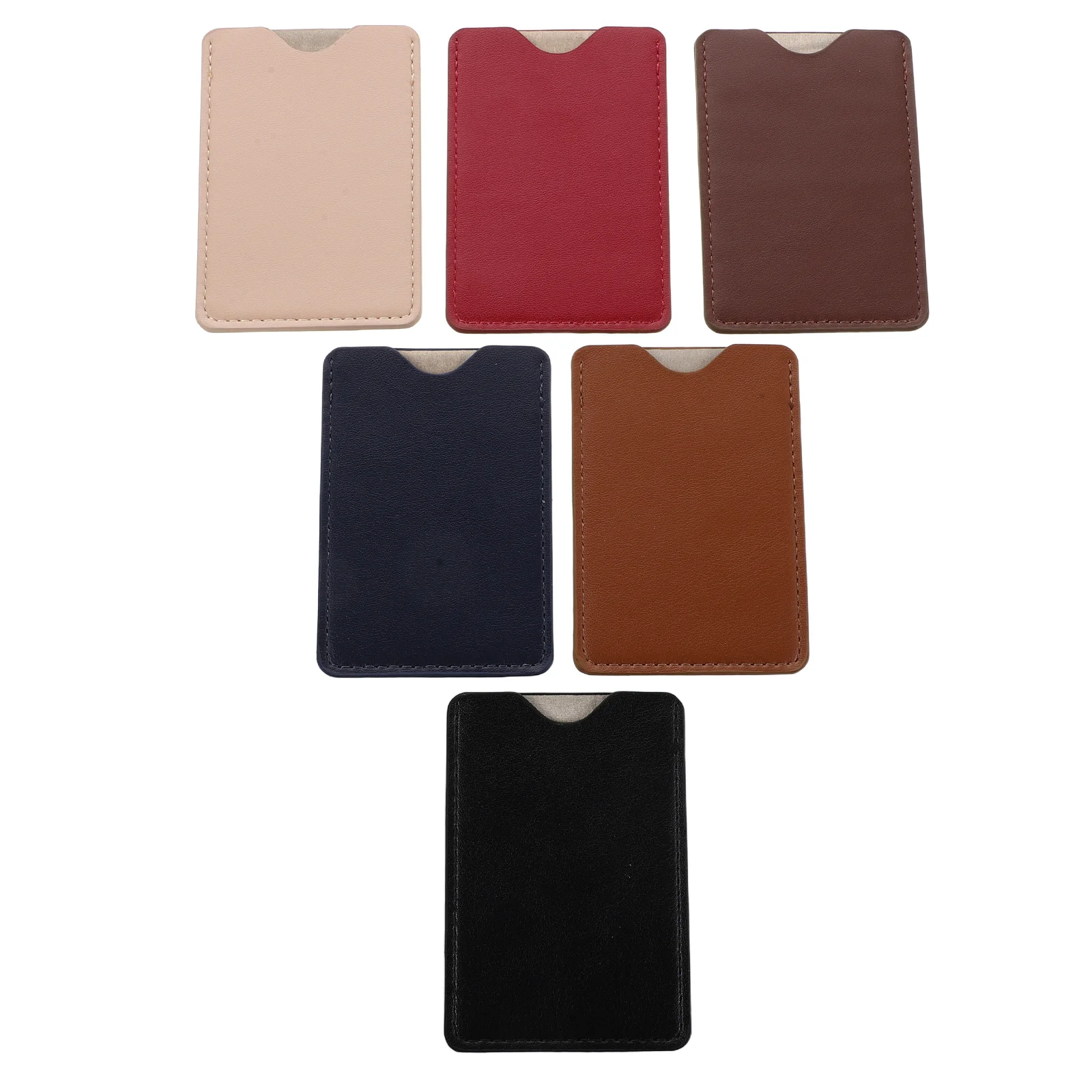 6 قطع من غطاء حماية الائتمان لحجب الراديو Nfc مضاد للسرقة، غطاء حماية نحيف لبطاقات الهوية - حافظة حامل بطاقات المحفظة #4