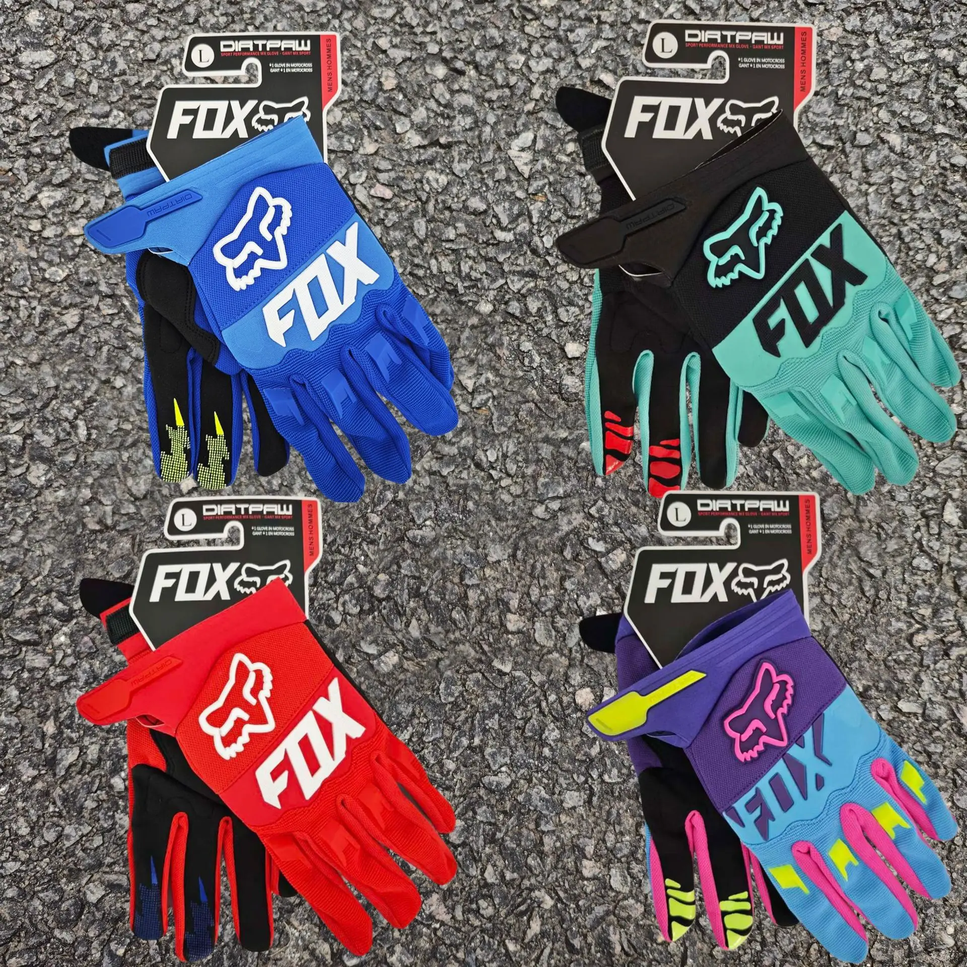 AliExpress NONE Outdoor Off-Road Motorcycle Riding Sports Gloves Anti-Slip Mountain Climbing Electric Vehicle Bicycle Protection Long Gloves