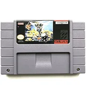 Edono Kiba(Fang of Tokyo) game cartridge For snes ntsc pal video game