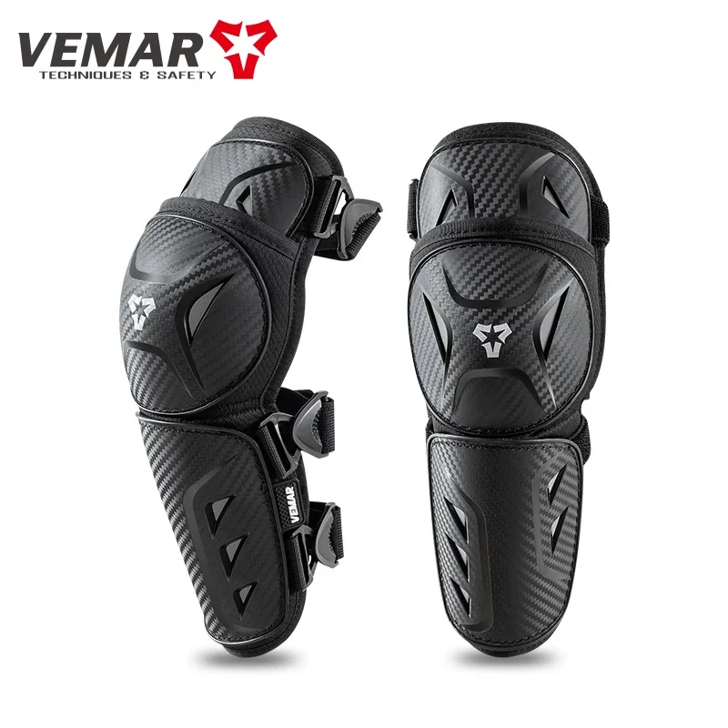 VEMAR Unisex Durable Motorcycle Knee Pads/Elbow Knee Protection, Elbow Pads Knee Guards for Motocross & E-Bike Riding