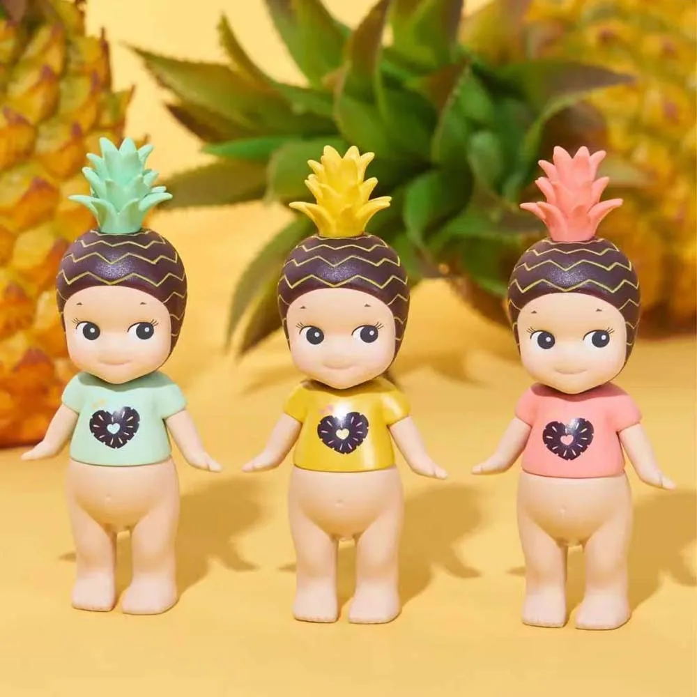 

Sonny Angel' Okinawa Pineapple Series Surprise Blind Box Toy Gift Trendy Toy Figurine Desktop Case Ornaments Cute Gift