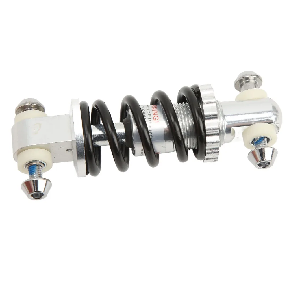 

Велосипедные амортизаторы 100 мм, 300 фунтов, отверстие 8 мм, простая установка, универсальный амортизатор, стальной и алюминиевый сплав, стабильный