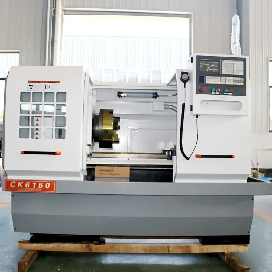 Taiwan Custom Precision Oem Odm Hining Center 2 Axis Flat Bed Cnc Lathe Hine Ck6150 CNC Torno