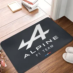 White Alpine Floor Kitchen Mat Doormat Non-slip Rug Bedroom Carpet for Home Entrance Bath Mats 40x60cm