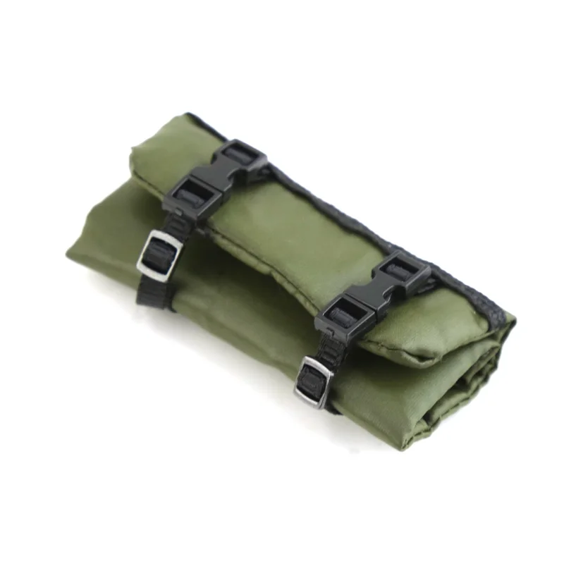 RC Car Simulation Sleeping Bag Decoration for TRX4M Axial SCX24 1/18 1/24 RC Crawler Car,Green