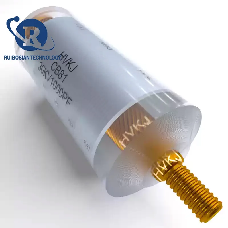 Original HVKJ CB81-30KV 1100PF 112J High-voltage metal film capacitor Used for industrial voltage doubling equipment
