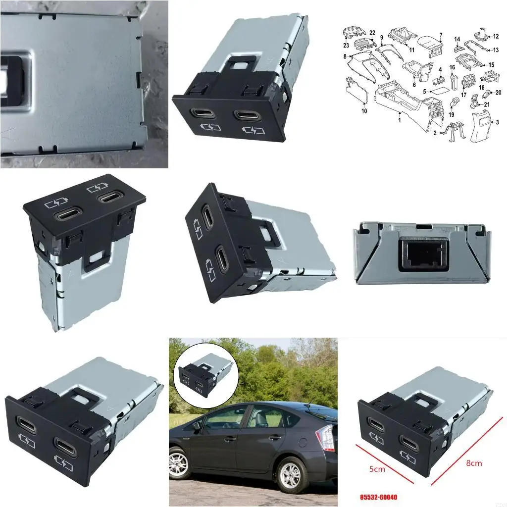 

Автомобильная USB-плата с повышением проводимости 85532-60040 для 85532-60040 72xb