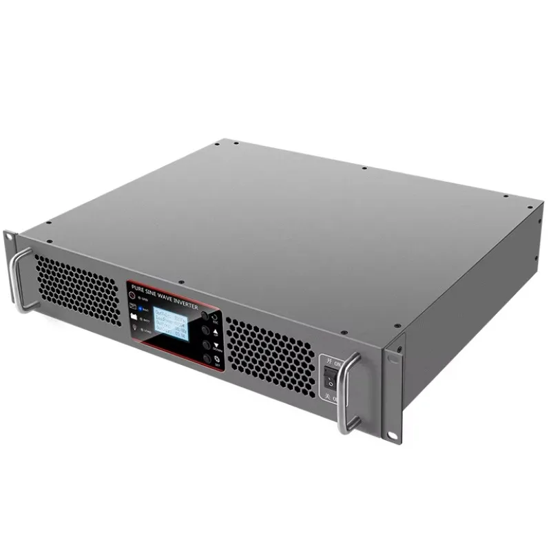 Rack Mount Inverter 5KVA 5000VA 48V 220V Output Voltage With Bypass Function RS485
