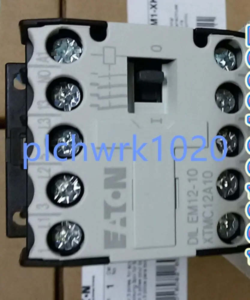 1 PCS NEW IN BOX EATON DILEM12-10(110V50HZ,120V60HZ) small contactor