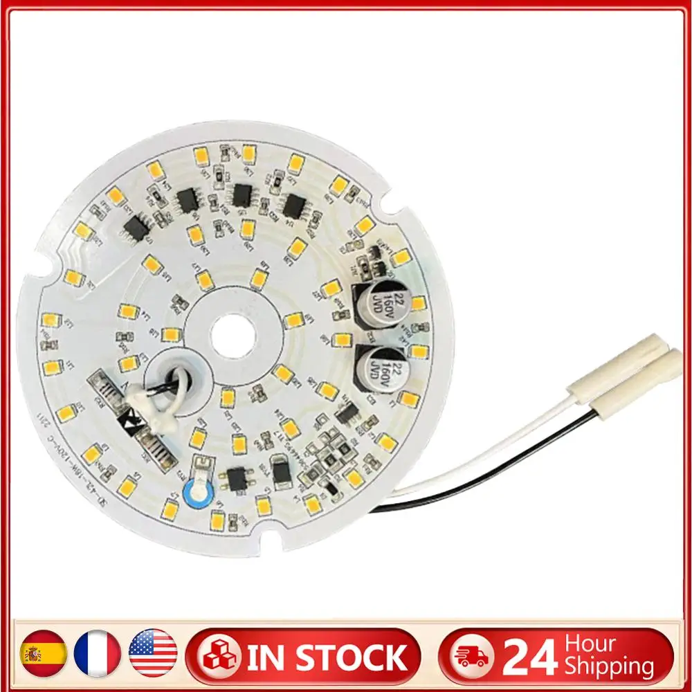

3.94 Inch Ceiling Fan LED Light Replacement 18W 1530LM Dimmable Round LED Light Engine Ceiling Flush Light Replacement Panel