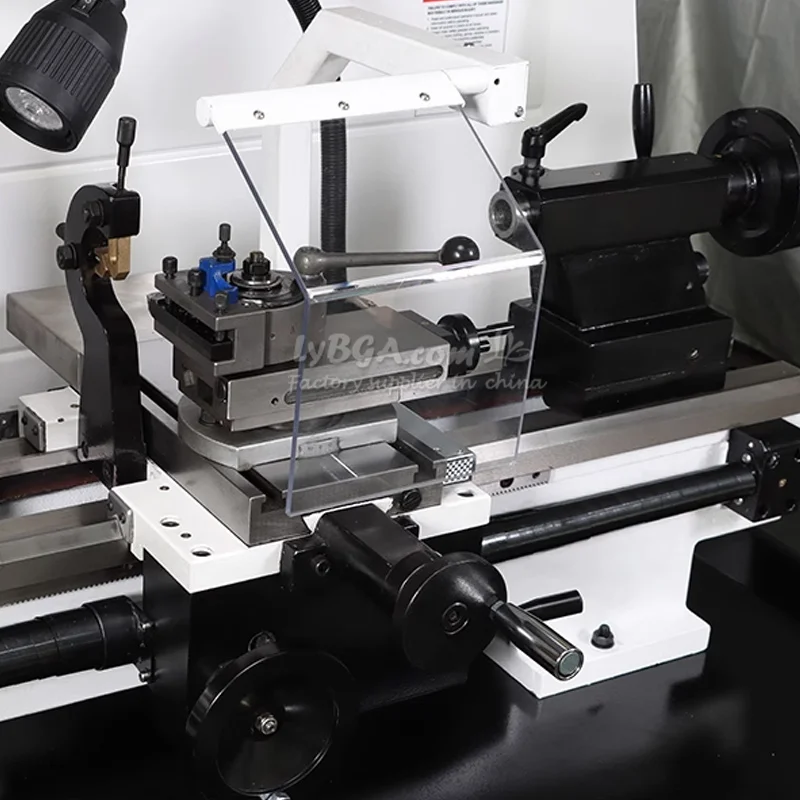 EL250/300 Tornio domestico automatico di precisione per metalli Personalizzato Piccolo semplice Programmazione CNC Tornio Trapano Presse 1.5KW 2.2KW Motore