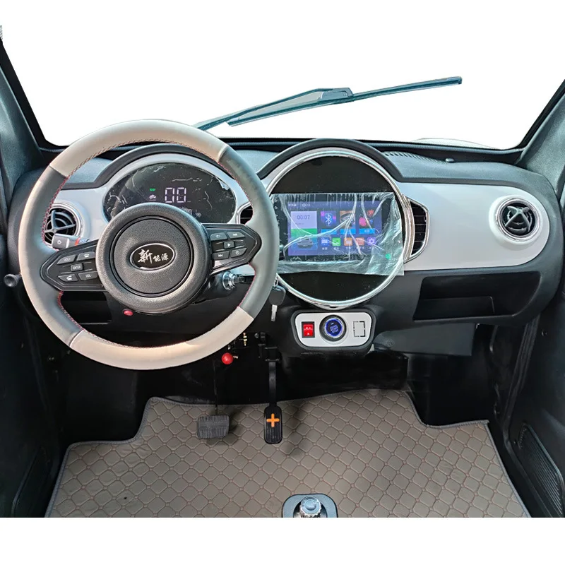 New energy vehicle, handle-driven adult household 4-wheel battery car
