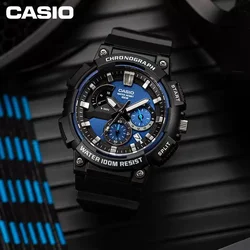 Casio MCW-200H/100H Watch Men's Men's Watch Multi-function Dial Stopwatch Date Sports Smart Cool Fashion Quartz Watch