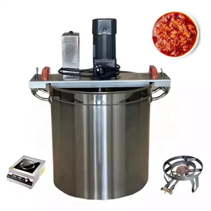 

Нержавеющий бак-миксер с подогревом для смешивания сиропов, соков, джемов и соусов