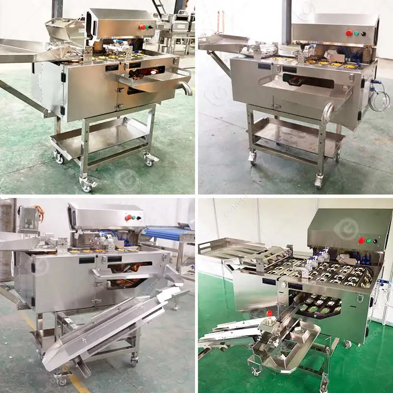 Liquid  Shell Break Breaker Separator Crack White and Yolk Separate Process Cracker Cracking Machine