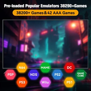 Retrobat & Playnite System HDD Retro Game Console, PS3, PS2, Wii, Wii, Switch, Mame, 50 + Emulators, 38293 Games, 42 AAA, PC Games for PC 8 Main PS2 Emulator Sales - №6