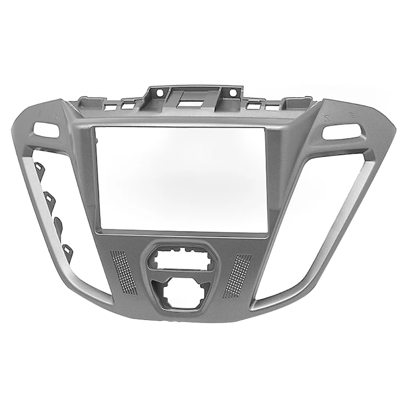 Car Accessories of Fascia Panel Stereo Installation Kit Center Console Trim For FORD Transit Custom Tourneo 2012+ 2DIN