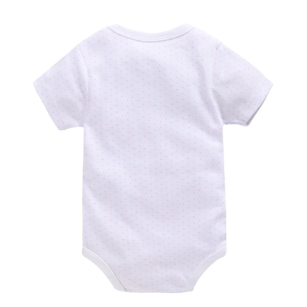 Kavkas Baby Boy Girl Bodysuit One Piece 100% Cotton Short Sleeve Newborn Clothes Rabbit Design Body Clothing