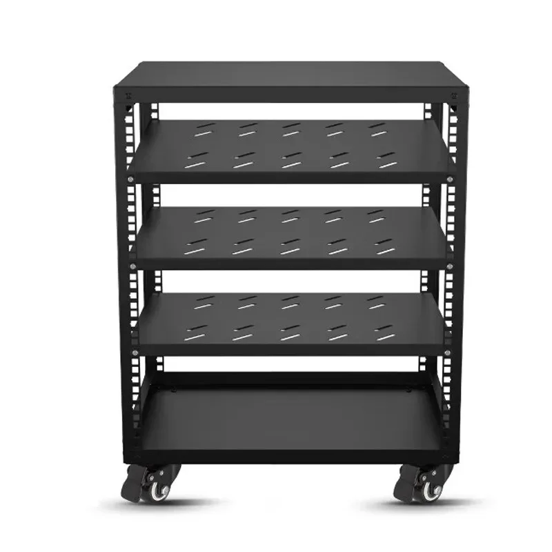 Simple Network Cabinet Removable With Wheel Server Chassis Multi-Layer Floor Open