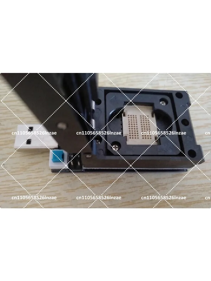 BGA152 BGA132 SSD Flash Memory Test Seat to DIP48 Burn-in Read-write Fixture Stand