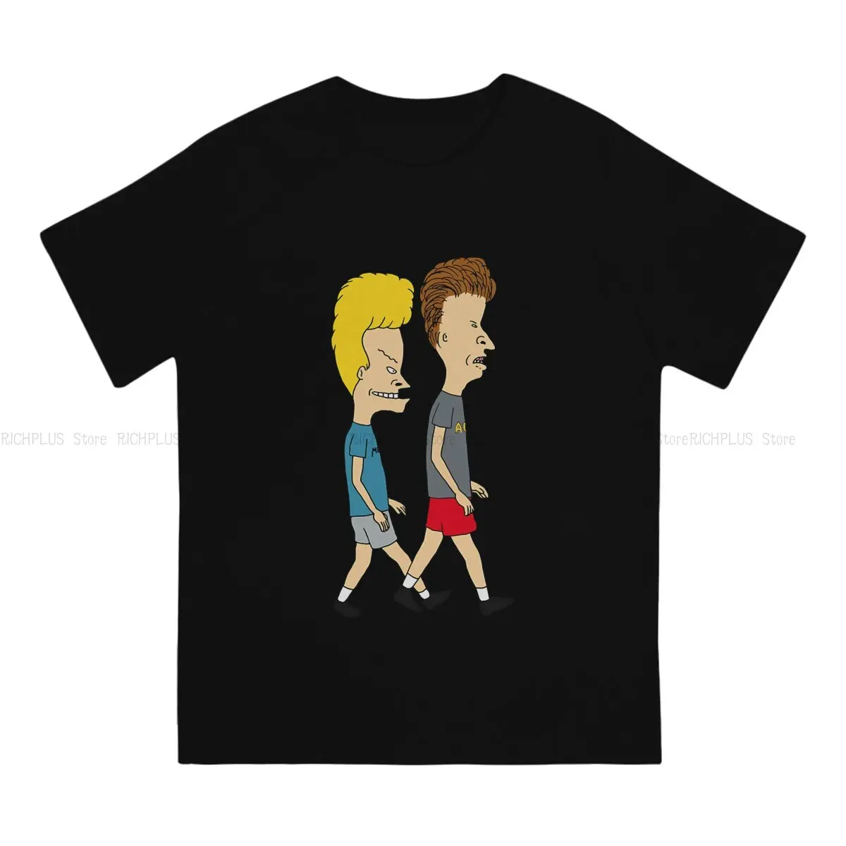 Funny Hip Hop TShirt Beavis and Butt-Head Leisure Polyester T Shirt Newest Stuff For Men Women