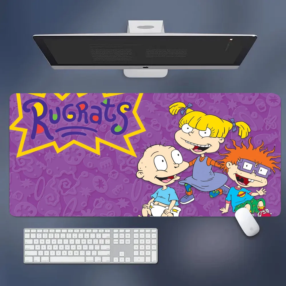 كارتون R-Rugrats الوافدين الجدد ألعاب سرعة الفئران التجزئة لوحة ماوس مطاطية صغيرة الحجم للعبة CSGO الكبيرة كمبيوتر مكتبي كمبيوتر محمول #2
