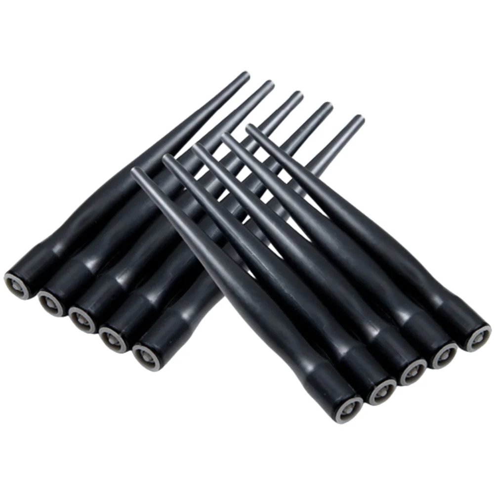 

10pcs Black Plastic Pen Rod for Comic Drawing Replaceable Nibs Suitable Manga Pens Dip Holder Writing Supplies