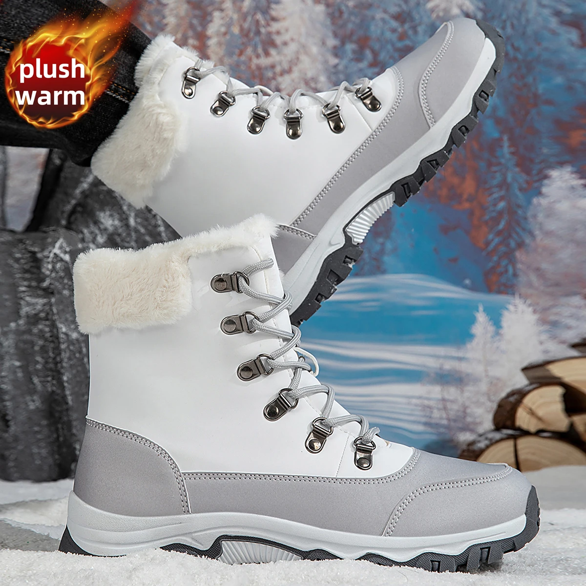 Bottes d'hiver unisexes, botte - Crossfit Outdoor avis et prix