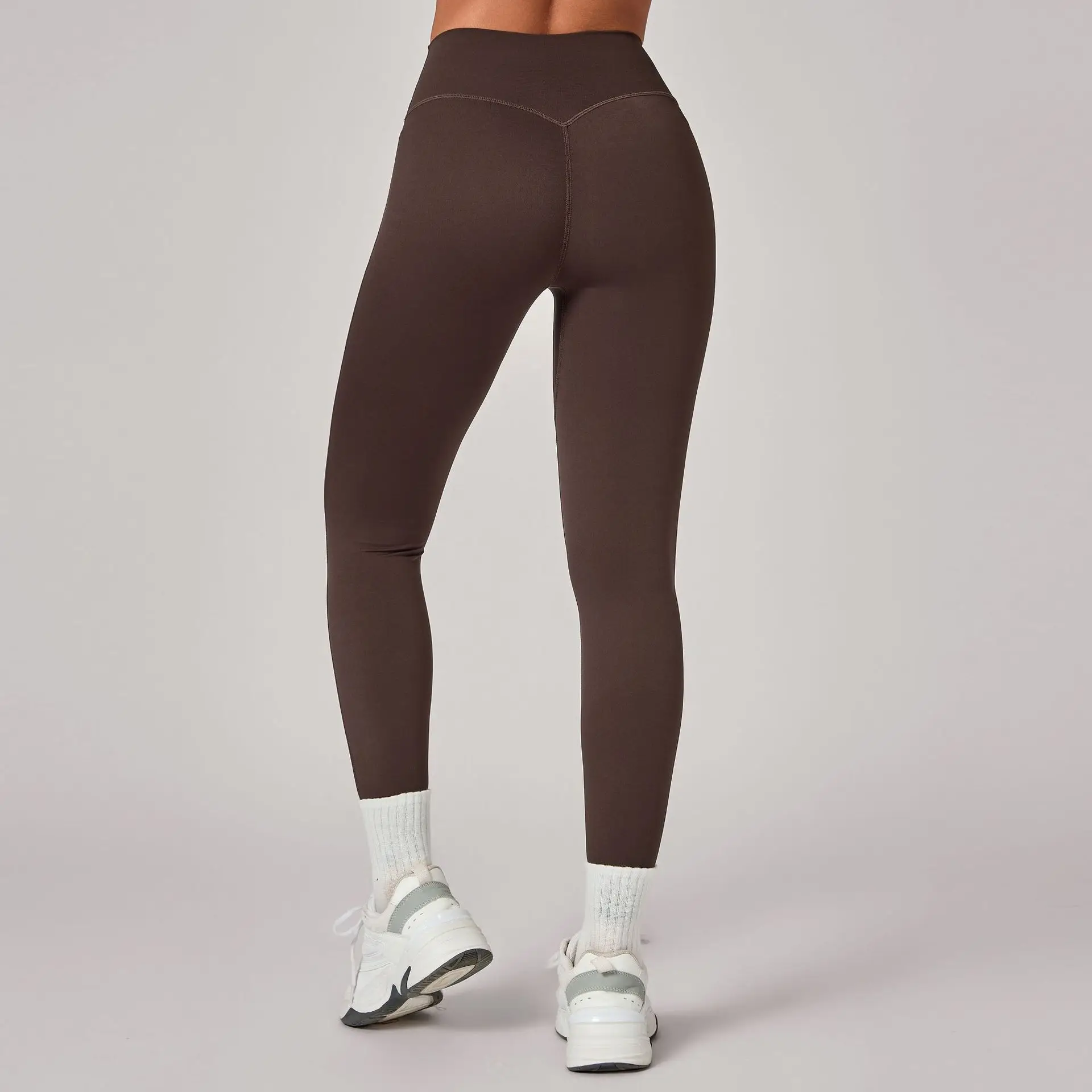 Pantalones de Yoga Push Up, Leggings de Gimnasio para Mujer, Mallas Deportivas, Ropa de Entrenamiento 2026, Leggings Deportivos, Legging Mujer, Legging Femme, Color Café