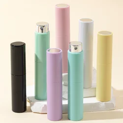1PC Premium 10ml Rotating perfume spray Bottle - Portable, Replenishing and Odorless ABS Plastic Dispenser