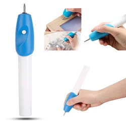 Mini bolígrafo de grabado eléctrico para joyería, máquina de tallado de vidrio y madera, herramienta de grabado de Metal y plástico, 1 unidad