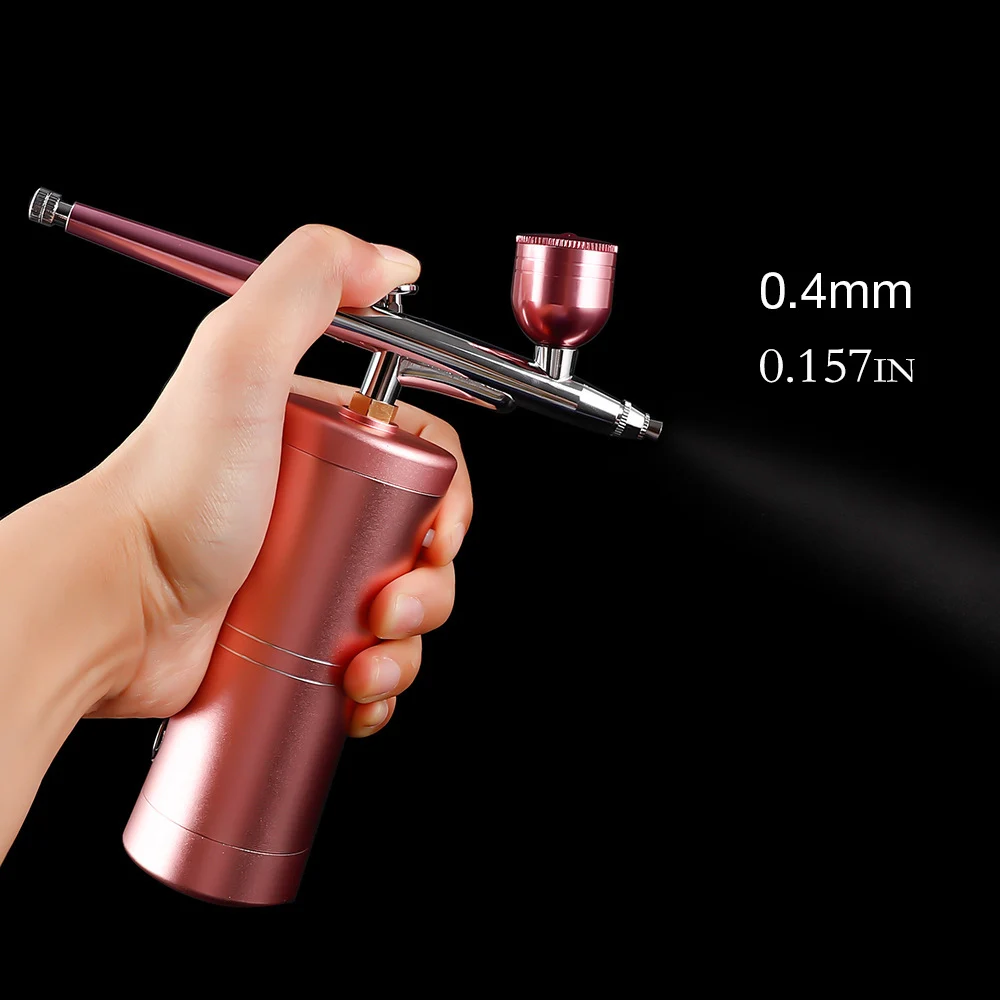 Wireless Portable Airbrush with Compressor Mini Spray Gun for Painting Face Beauty Makeup and Model Coloring