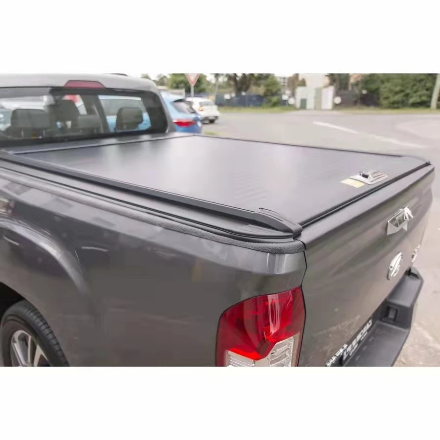 Manual 4x4 Retractable Pickup Rear Cover Aluminium Alloy Pickup Truck Roller Shutter Tonneau Cover for Chevrolet Silverado