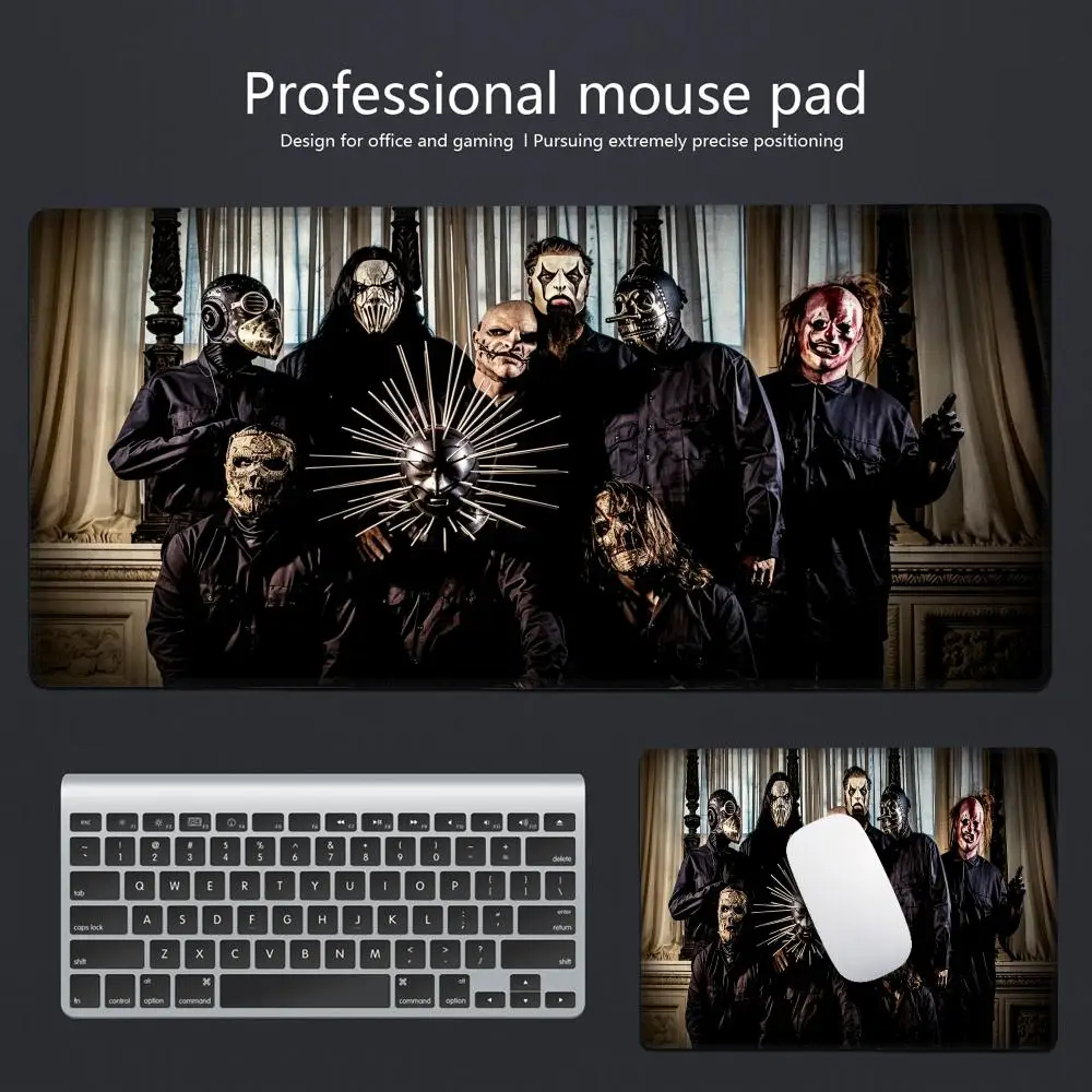 Heavy Mouse Pad Rubber Table Pad Non-slip Lockedge Office S-Slipk-not Band Gaming Thickened Large HYBXAXC Metal Cushion