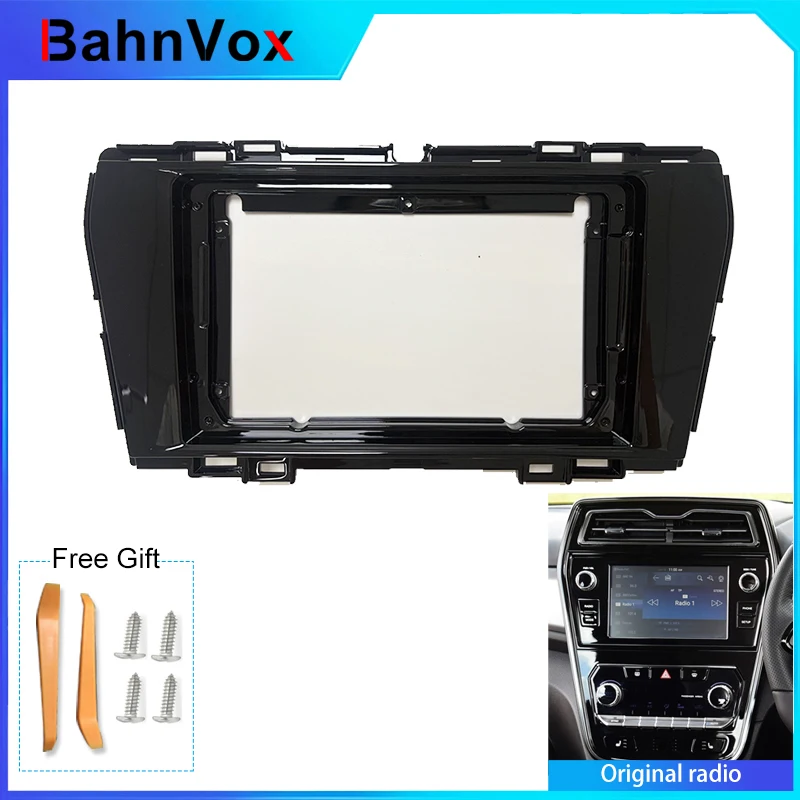 9 inch Android Car Radio frame for SsangYong Tivolan Tivoli LUVi Korando 4 2019-2022 2din Stereo GPS Fascia bezel Panel Adapte