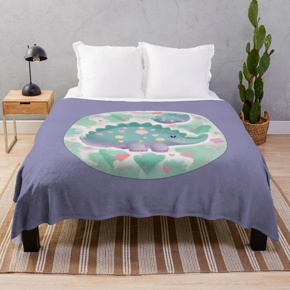 

Baby dinos, dinosaur Throw Blanket Loose for sofa Sofa Blankets
