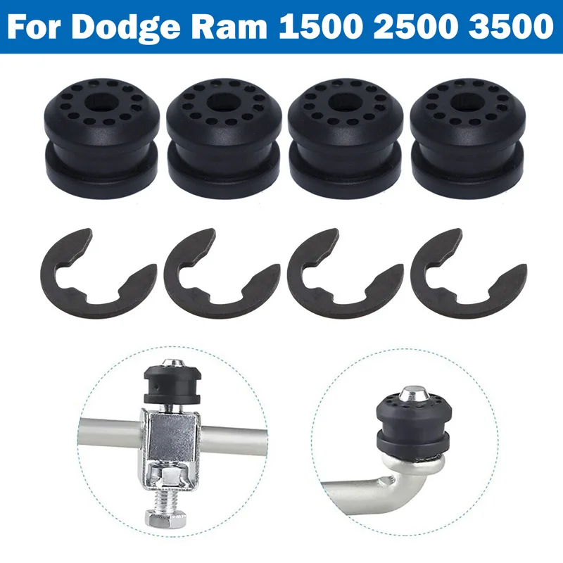 For Dodge Ram 1500 2500 3500 4x Black Grommet Transfer Case Shifter Linkage Control Lever Bushing Grommet 68078974AA 68078975AA