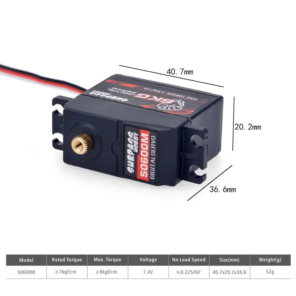 Wodoodporny 2845 bezszczotkowy silnik 3800KV + 35A ESC + S0600P 6KG serwo do samochodu Rc Traxxas HSP Monster Buggy Off Road 1/12 RC