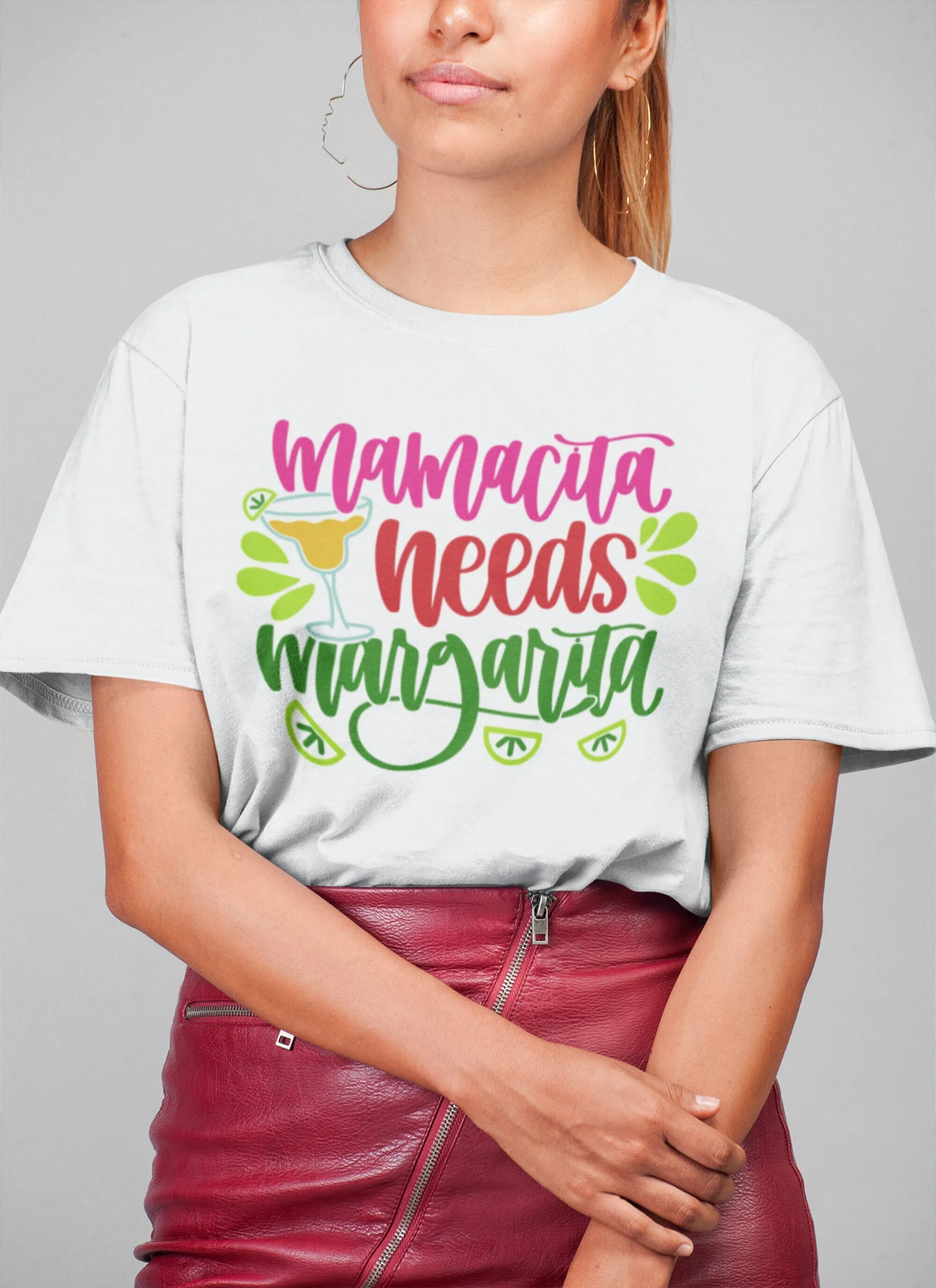 Mamacita Needs Margarita T Shirt Happy Cinco De Mayo Mexican Party Festival 5Th Of May Women